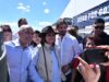 Patricia Bullrich subió el voltaje político de la muestra, acompañada por legisladores libertarios
