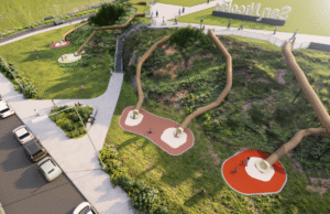 San Nicolás tendrá un nuevo parque infantil con grandes toboganes