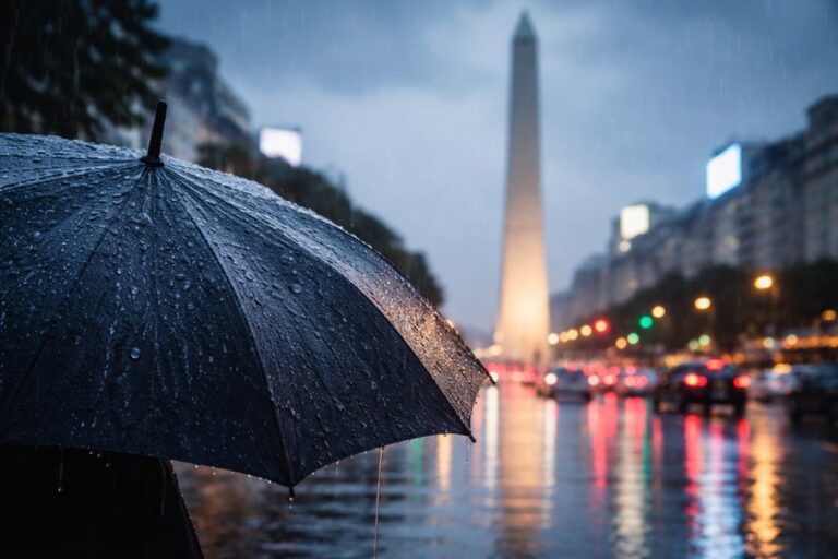 Alerta amarilla por lluvias en Buenos Aires: se anticipan tormentas fuertes