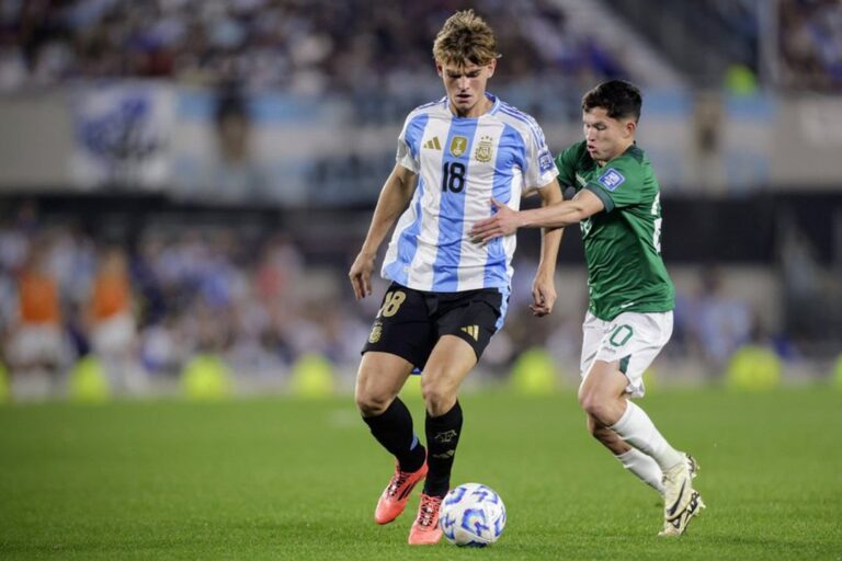Nico Paz despeja dudas y asegura estar al 100% para el Mundial