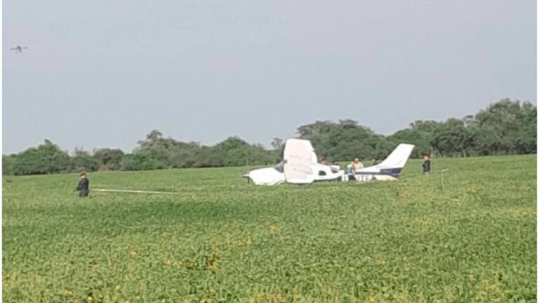 Accidente aéreo en Entre Ríos: avioneta de fumigación se estrella y piloto herido