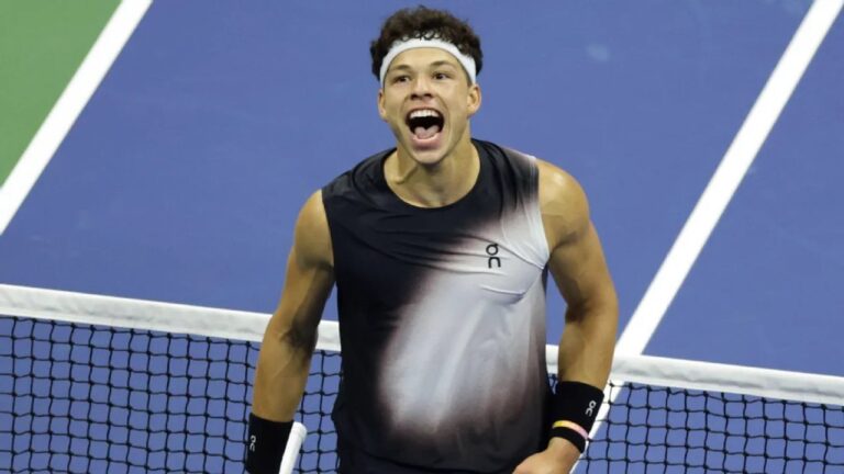 Ben Shelton sorprende a Alcaraz y pone en jaque la marca de Del Potro en el US Open