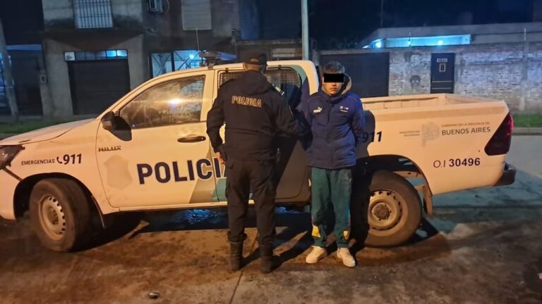 Detenidos tras robar un auto en La Matanza y chocar durante la fuga