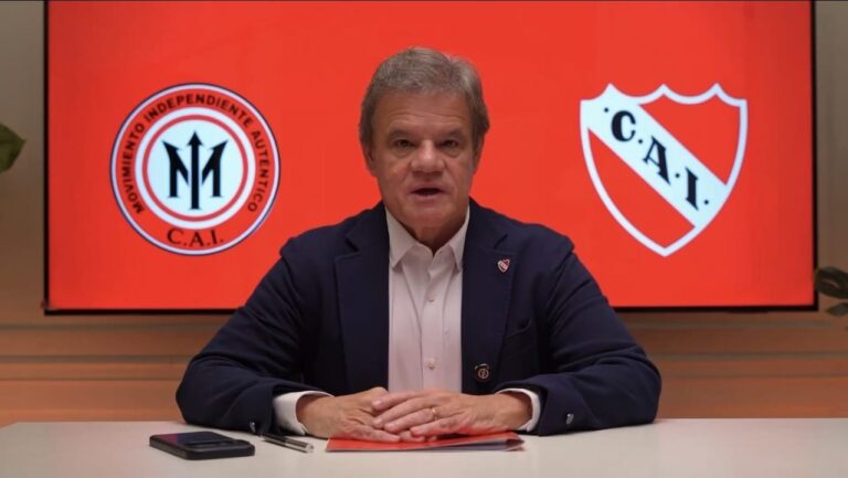 Enrique Sacco se postula como presidente de Independiente: «Es hora de un cambio»
