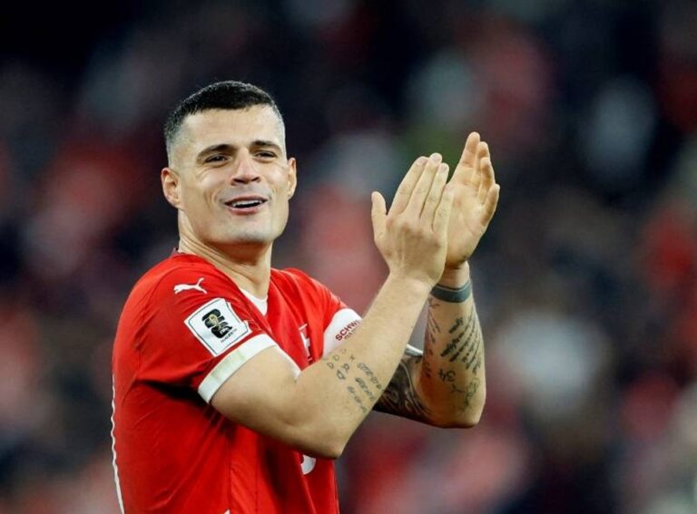 Granit Xhaka, capitán de Suiza, enfrenta posible prisión por falsificación de vacunas