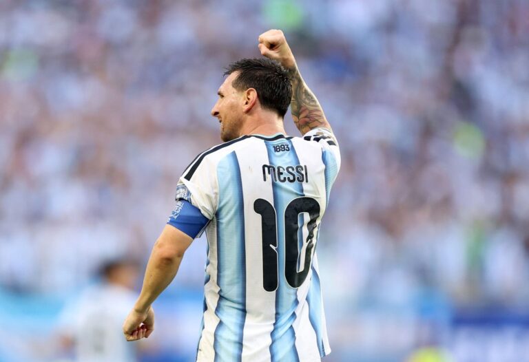 Jugadores de la Selección se despiden de Messi en la previa de la fecha FIFA