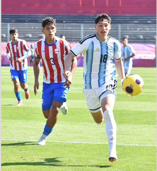 La Sub 19 argentina comenzó con derrota ante Paraguay en los Juegos Suramericanos