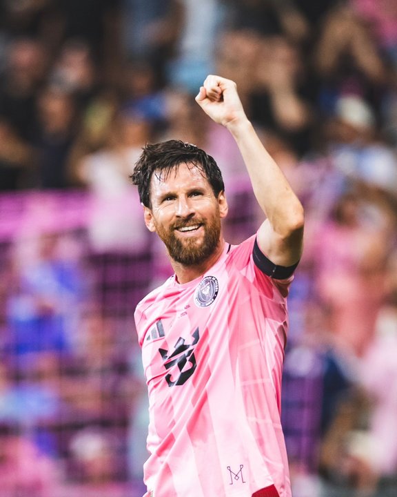 Messi brilla y adelanta al Inter Miami en la Campeones Cup
