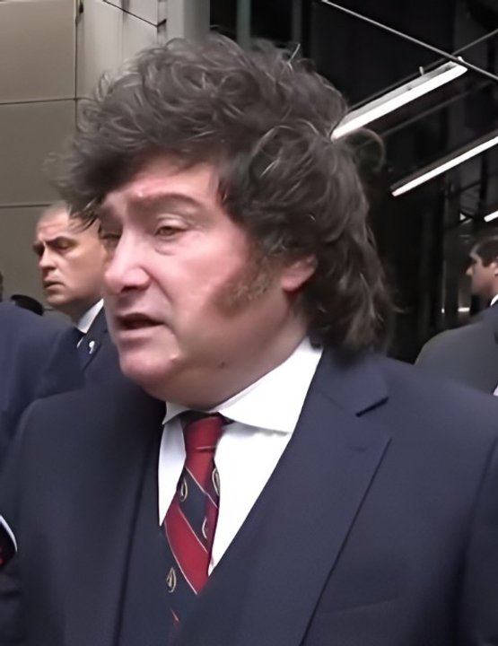 Milei sorprende en la ONU con una corbata homenaje a Adam Smith