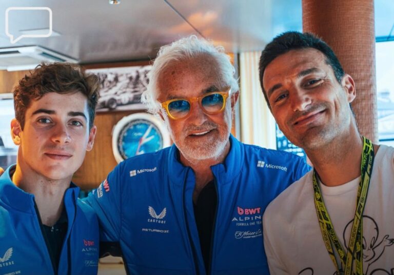 Scaloni disfruta del Gran Premio de Italia: ‘Ahora estoy disfrutando’