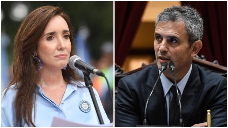 Villarruel responde irónicamente a Menem con meme de Maradona