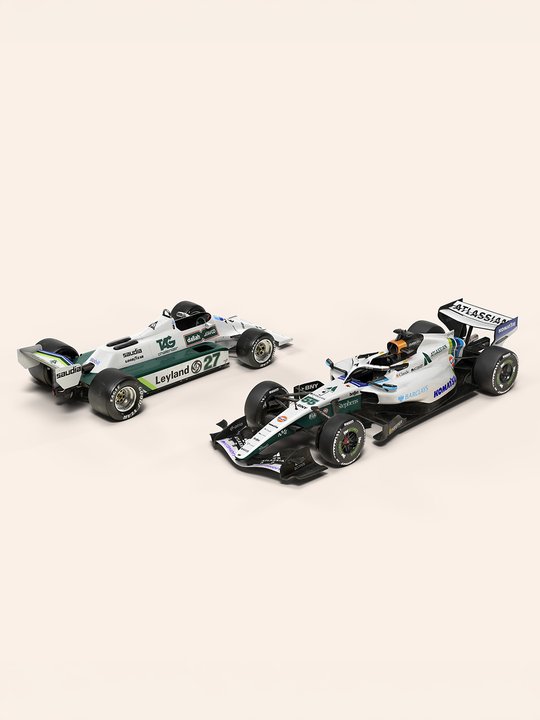 Williams revive su histórica decoración de 1981 en el Gran Premio de España