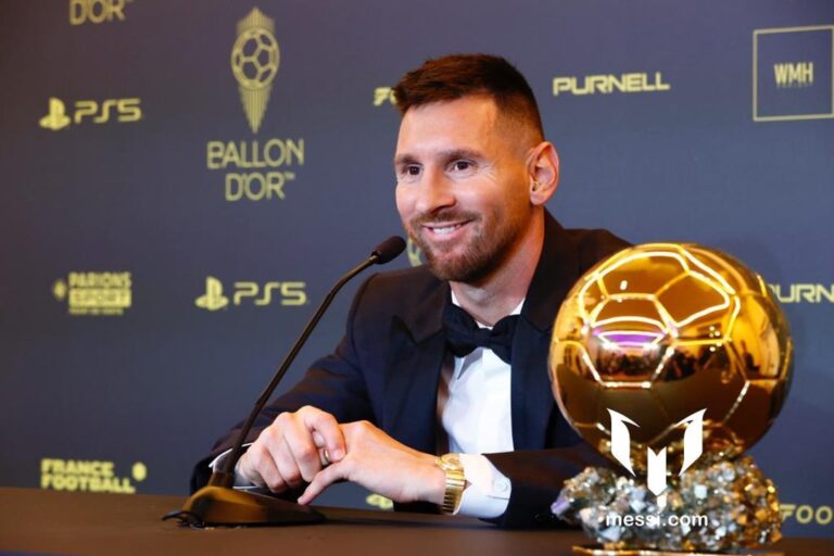 Argentinos destacados en el Balón de Oro: Messi lidera el ranking histórico