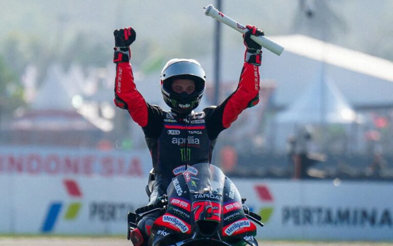 Bezzecchi brilla en el GP de Indonesia con una contundente victoria