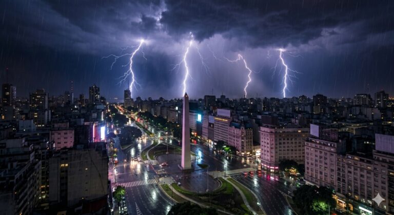 Comienza la semana con alertas climáticas: tormentas y nevadas en cuatro provincias