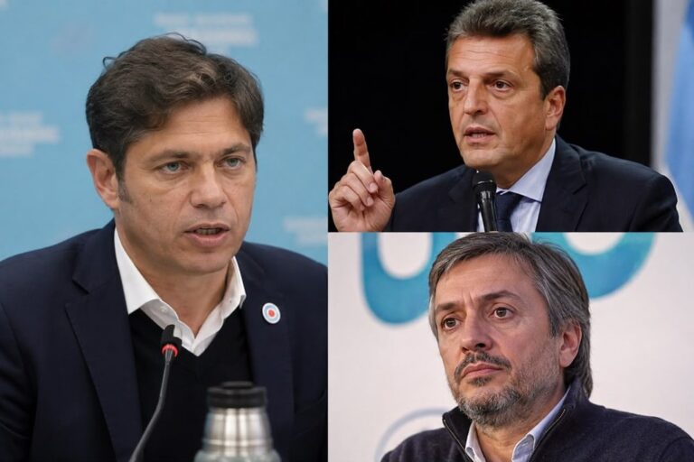 Cumbre clave del PJ en Buenos Aires: Kicillof, Kirchner y Massa buscan unidad ante las PASO