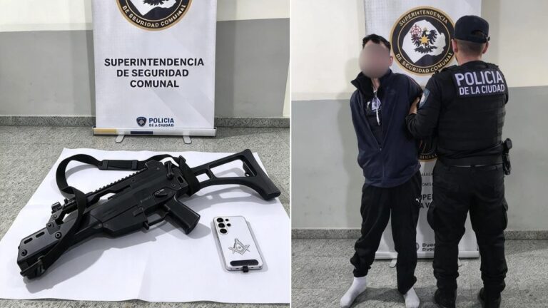 Detenido un ladrón con 11 antecedentes que asaltó con una réplica de ametralladora