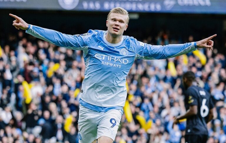 El City sigue imparable: Haaland brilla con un doblete y lidera la Premier League