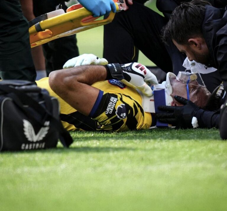El estado de salud del ‘Dibu’ Martínez se estabiliza tras lesiones en la mandíbula
