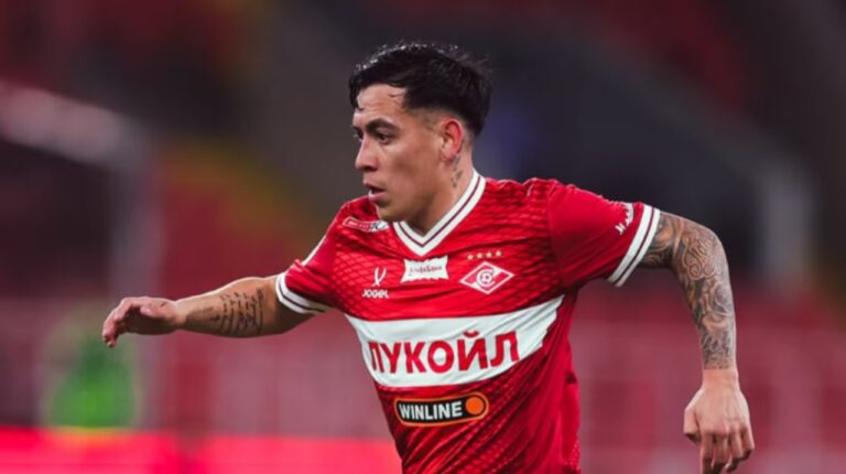 Esequiel Barco, elegido el mejor jugador de la liga rusa