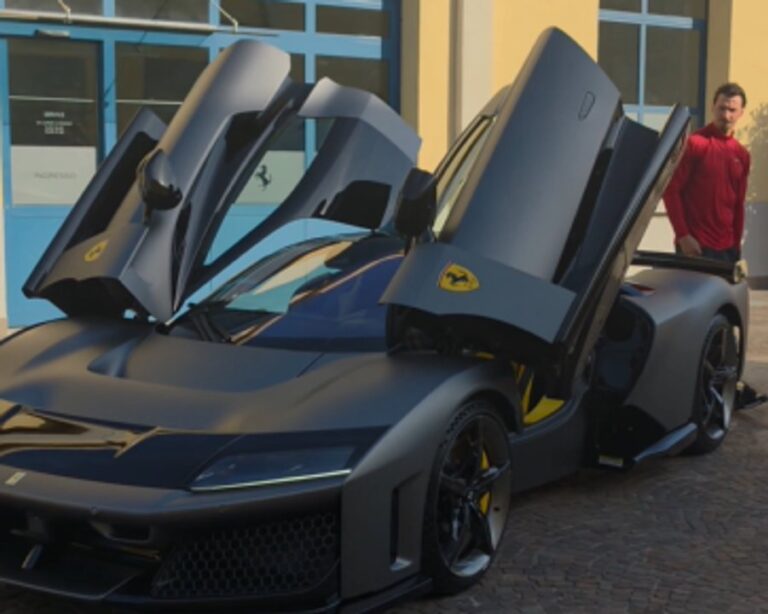 Ibrahimovic celebra su cumpleaños con una Ferrari de 3,6 millones de euros