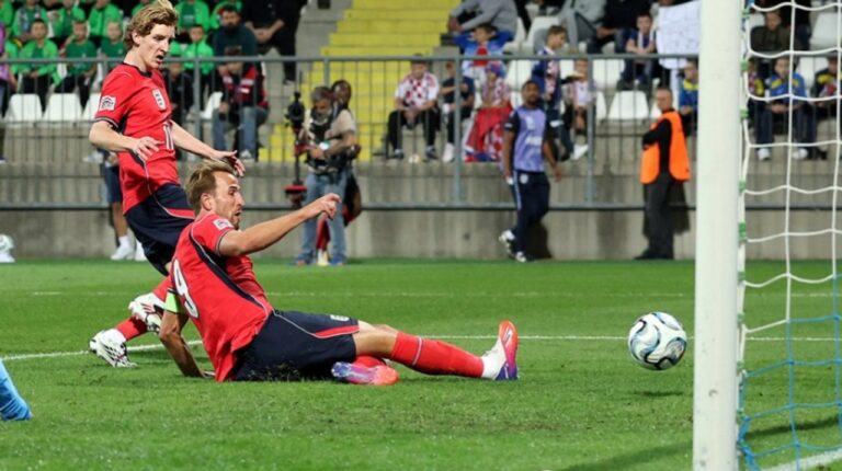 Inglaterra arrasa a Croacia con un contundente 7-0 en la Nations League