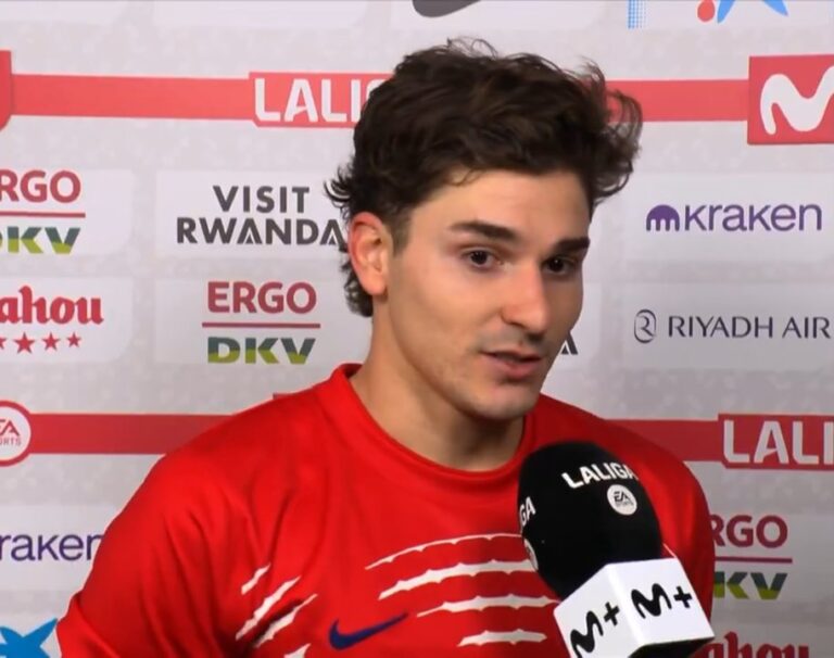 Julián Álvarez se disculpa con los hinchas del Atlético de Madrid