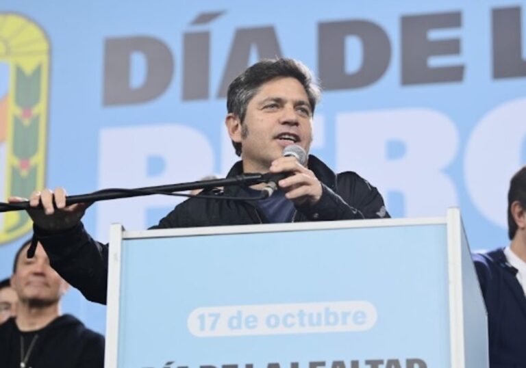 Kicillof: «El peronismo volverá a liderar Argentina»