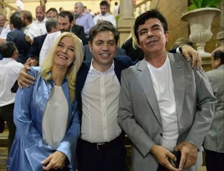 Kicillof, Espinoza y Magario celebran el Día de la Lealtad en La Matanza