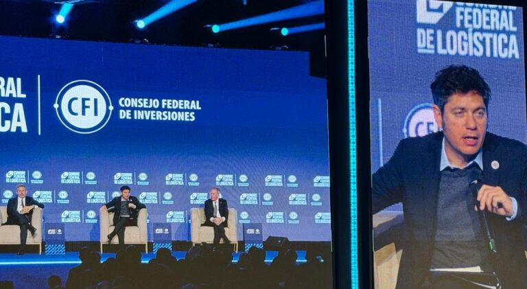 Kicillof impulsa el Canal Magdalena para potenciar la logística argentina