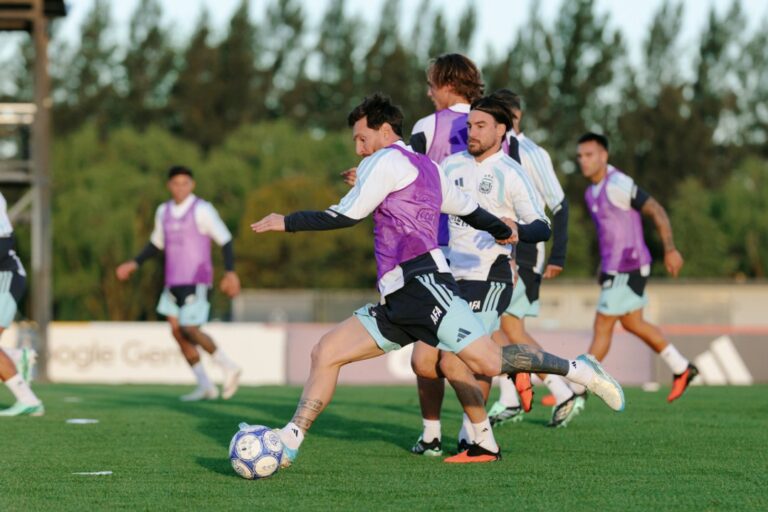 La Selección argentina se prepara para la emotiva despedida de Messi ante Benín