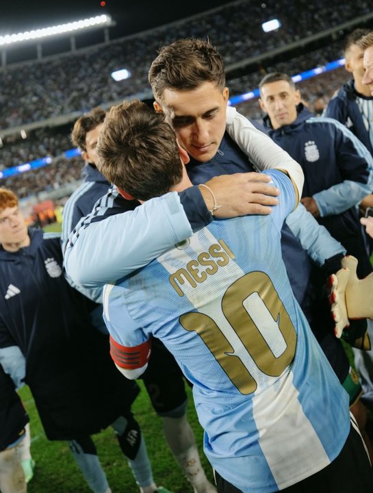 La emotiva despedida de Messi a Musso: «Voy a extrañar cagarte a goles»