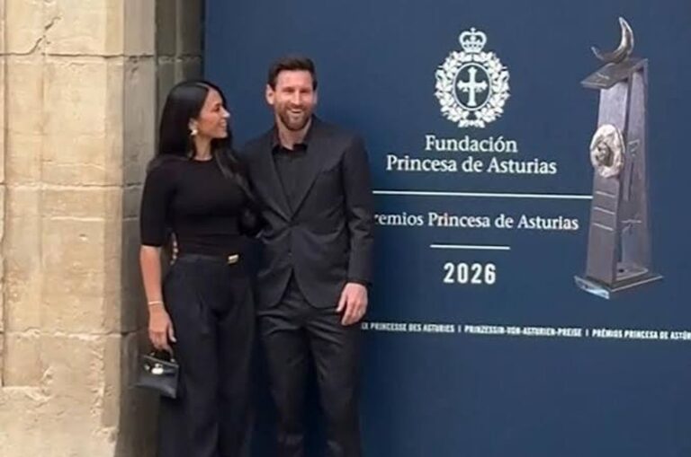 Lionel Messi, galardonado con el prestigioso Premio Princesa de Asturias