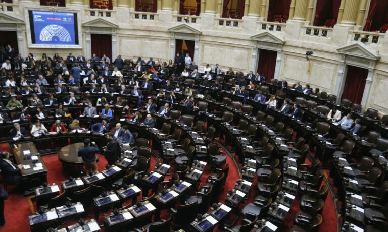 Los diputados que respaldaron al Gobierno y blindaron el DNU 70