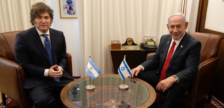 Milei celebra el respaldo de Israel en la disputa por Malvinas