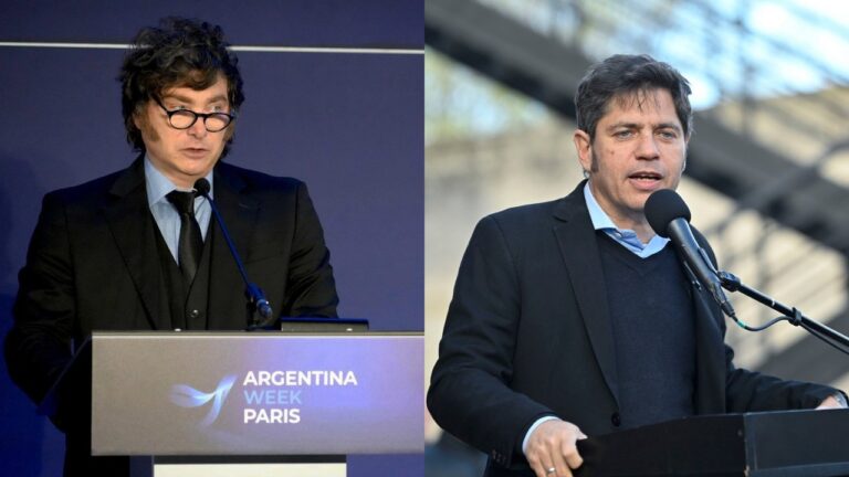 Milei y Kicillof empatan en la carrera presidencial de 2027