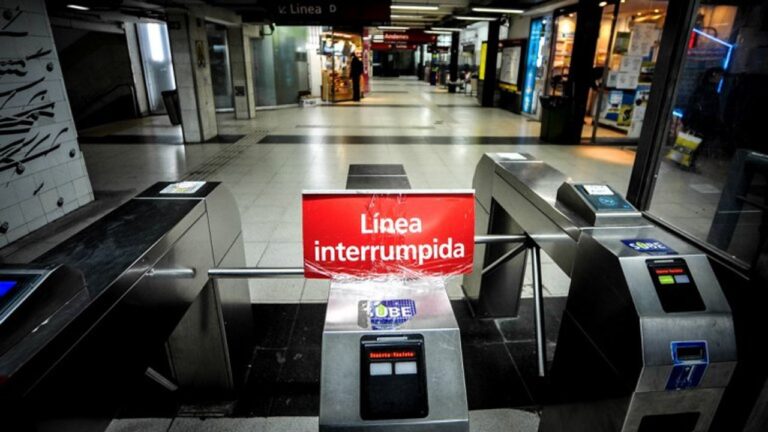 Paro de subtes: la Ciudad intimó a los metrodelegados a garantizar un servicio mínimo del 50%