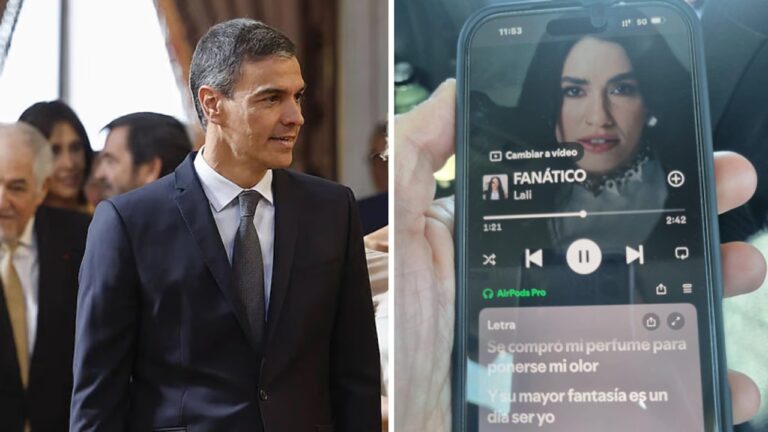 Pedro Sánchez responde a Milei con una canción de Lali Espósito
