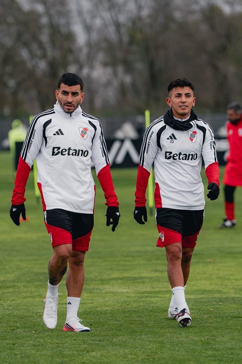 Ponzio, con dudas sobre Almada para el duelo ante Estudiantes de Río Cuarto